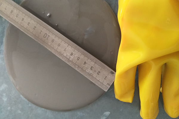 Test of Water reduction rate
