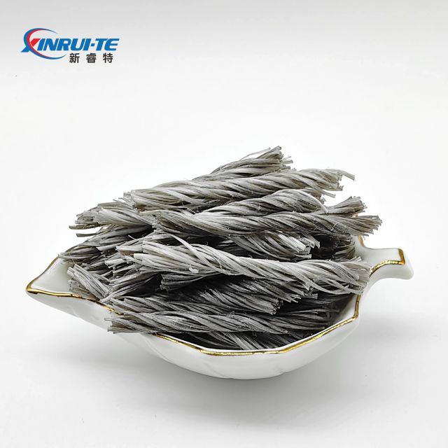 Macrofiber Polypropylene Twisted Bundle Fiber for Concrete