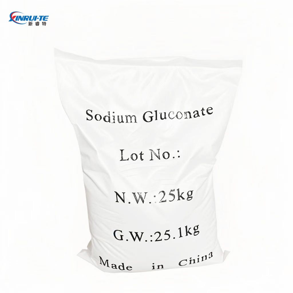 Concrete Retarder 98% Solid Content Sodium Gluconate As Construction Admixture