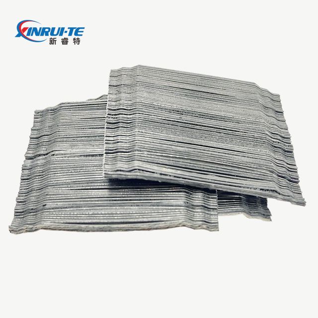 High Strength Melt-extracted Stainless Glued Hooked End Steel Fiber for Building Materials