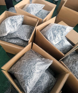 Macro Structural Synthetic Polymer PP Polypropylene Hybrid Fiber for Concrete