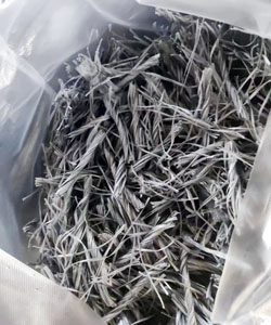 Macro Structural Synthetic Polymer PP Polypropylene Hybrid Fiber for Concrete