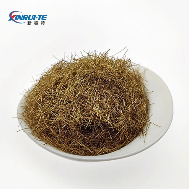 Copper Coated Coppered Micro Steel Fiber Fibers Used in Concrete