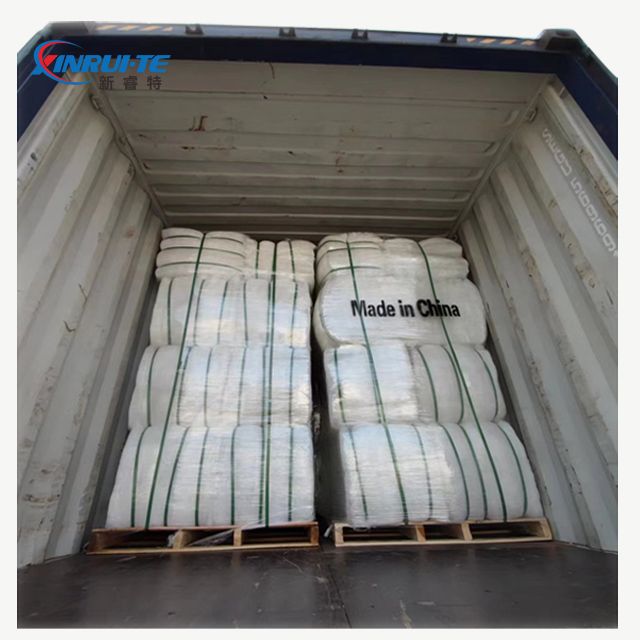  High Strength Embossed Grey PP Fibers for Sprayed Concrete