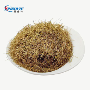 Copper Coated Coppered Micro Steel Fiber Fibers Used in Concrete