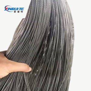  High Strength Embossed Grey PP Fibers for Sprayed Concrete
