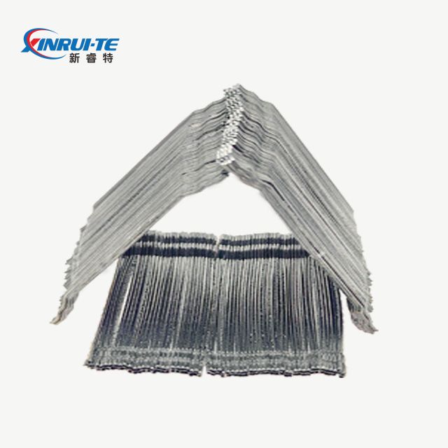 High Strength Melt-extracted Stainless Glued Hooked End Steel Fiber for Building Materials