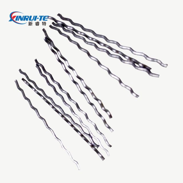 Building Materials Construction Waved Steel Fibers for Concrete
