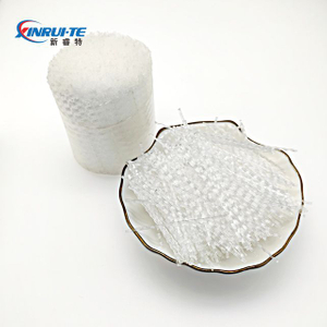 Polypropylene PP Curved Macro Synthetic Waved Fibres for Shotcrete